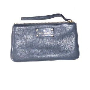 Navy Blue Kate Spade Wristlet